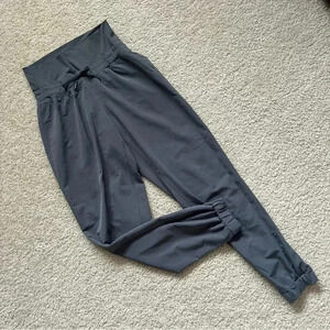 Athleta City be True Jogger Pant Elastic Drawstring Style #243164 Gray Women 6